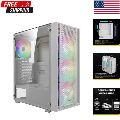 Gamdias white atx mid tower - mid,
